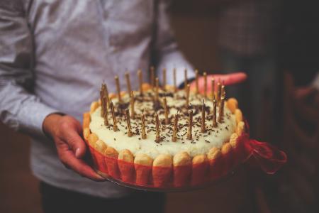 蛋糕, 生日, 生日蛋糕, 馅饼, 蜡烛, 食品, 甜
