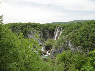 克罗地亚, 普利特维切, 瀑布, 自然, 河, 景观, 风景