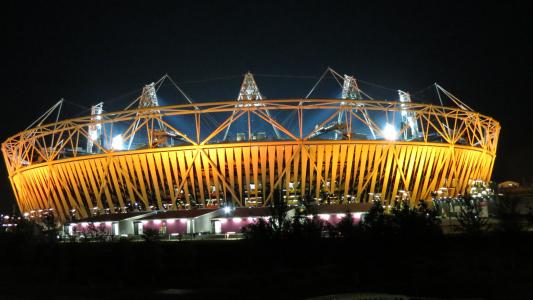 奥运会, 伦敦, 奥林匹克运动会, 奥林匹克体育场, 竞争, 体育场, 体育