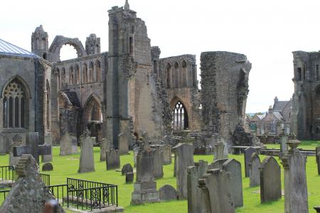 埃尔金, 大教堂, 废墟, 墓地, 苏格兰