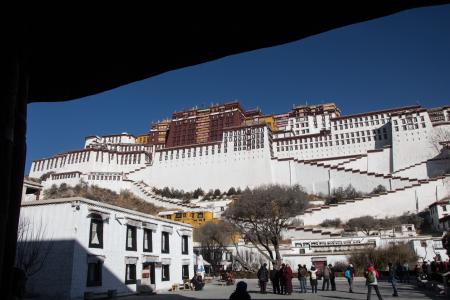 西藏, 拉萨, 布达拉宫, 布达拉宫, 修道院, 佛教