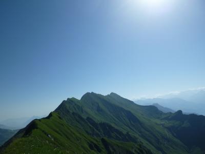 布里恩茨 rothor, bergtour, 夏季, 高山, 高山全景