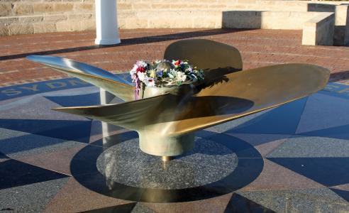 杰拉尔顿, 纪念, 螺旋桨, 水手, 设置, 澳大利亚