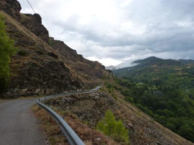 农村公路, pyrenee 加泰罗尼亚, 景观, 高山, 风暴, pallars sobirà