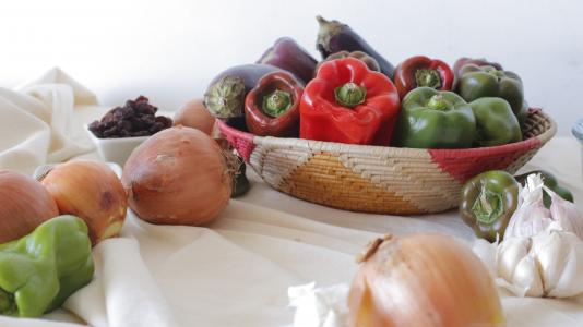 食品, 蔬菜, 地中海, 健康, 新鲜, 有机, 烹饪