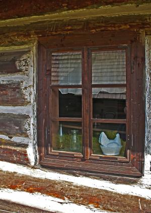 窗口, 旧的窗口, 木窗, 小屋, 木屋, 老, 木建筑