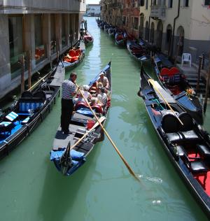 威尼斯, 吊船, 通道, 意大利, 运输, 圣雷