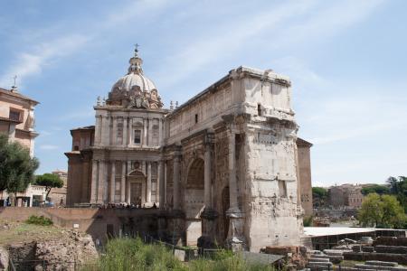 罗马论坛, 罗马, 意大利, 纪念碑, 历史古迹