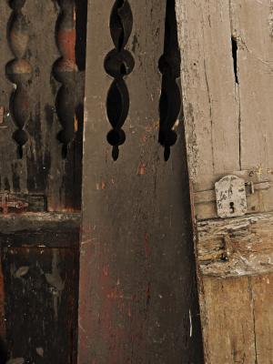 门, 木材, 老, 纹理, 背景