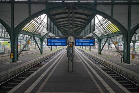 达姆施塔特, 中央车站, 黑森, 德国, gleise, 铁路, 感兴趣的地方