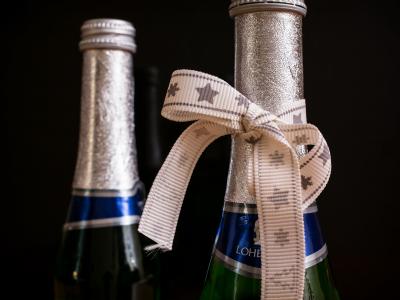 香槟, 短笛, 新年除夕, 瓶, 庆祝, 节日, 回路