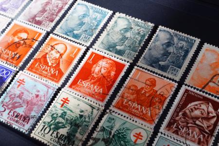 邮票, 邮票收藏, 集合, 集邮, 发布, 西班牙, 西班牙邮票