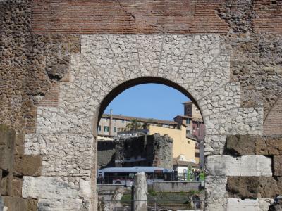 罗马, 拱, 石头墙, 墙上, 意大利, 建筑, 历史
