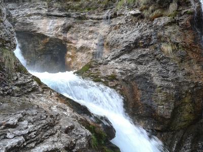 流, 水, 瀑布, 岩石, 自然, 河, 山