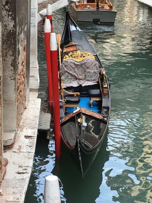 威尼斯, 吊船, 通道, 意大利, 水, 小船