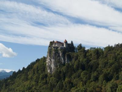 布莱德, 城堡, 斯洛文尼亚, 欧洲, 欧洲, 小山, 具有里程碑意义