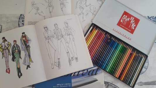 绘图, 铅笔, 桌面, 艺术, 颜色, 多色, 纸张