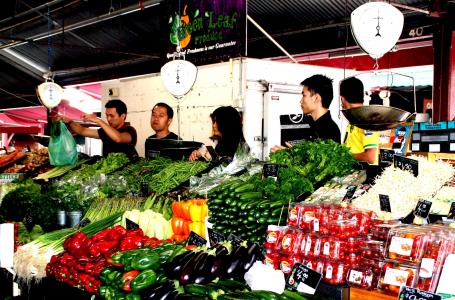 农民本地市场, 蔬菜, 蔬菜市场, 食品, 看台, 出售, 豆子