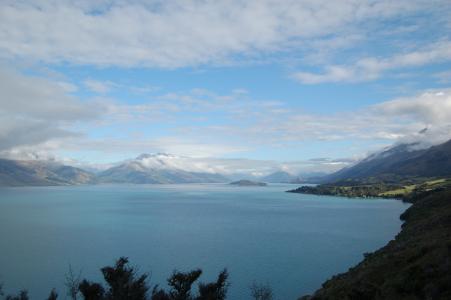 山脉, 湖, 新西兰, 度假, 风景名胜, 天堂, 雪