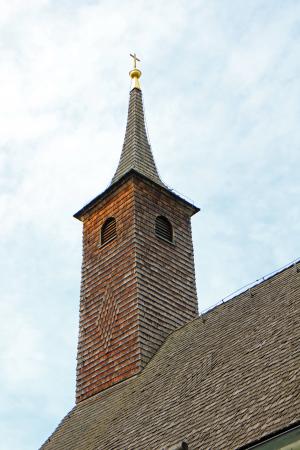 尖塔, 挂牌, 木瓦, 塔尖, 建筑, 教堂, 巴伐利亚