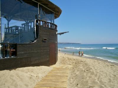保加利亚, 海, 沙子, 海滩, 夏季, 假期