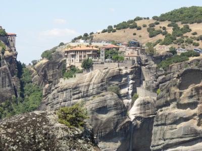 米特奥拉, 修道院, 山, 景观, 岩石, 希腊, 自然