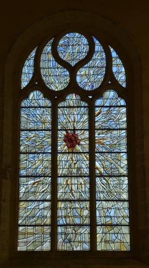窗口, 玻璃, 彩色玻璃, 修道院, 对称, 信心, 宗教