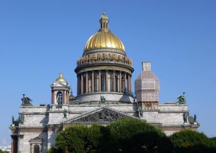 圣艾萨克大教堂, 圣彼得堡, 俄罗斯, 从历史上看, 感兴趣的地方, 圣堡, 教会