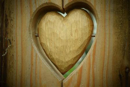 心, 木材, 自然, 木结构, 心脏在木头, 爱, 董事会