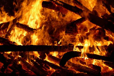 消防, 火焰, 木材, 烧伤, 木火, 品牌, 晚上