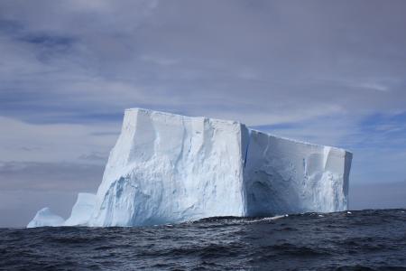 冰山, 冰, 溶胶, 南极洲, 感冒, mar, 冰山-冰形成