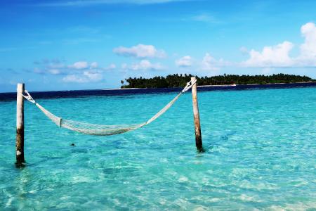 海滩, 马尔代夫, 蓝色, 旅行, 夏季, 海, 海洋