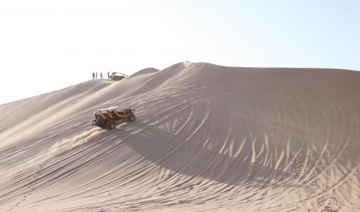 秘鲁, huacachina, 沙地滑板, 沙丘, 沙子, 沙漠