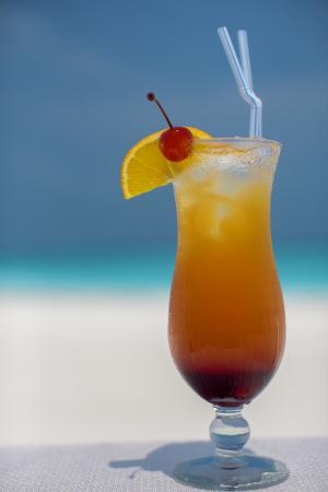 鸡尾酒, 热带, 饮料, 饮料, 飓风, 高, 玻璃