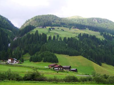 高山的村庄, 高山风光, 阿尔卑斯山