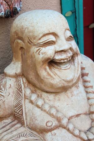 笑佛, 佛教, 宗教, 雕像, 雕塑, 笑, 快乐