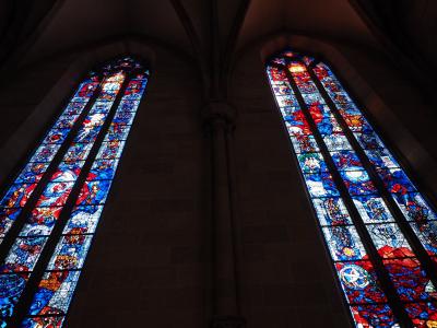 教会的窗口, 彩色玻璃, 教会, 玻璃窗口, 圣洁, 乌尔姆大教堂, 明斯特