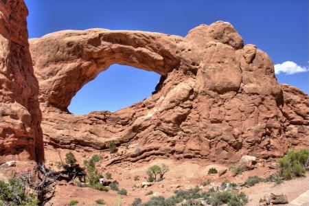 拱门国家部分, 犹他州, 自然, 岩石, 沙漠, 景观, 形成
