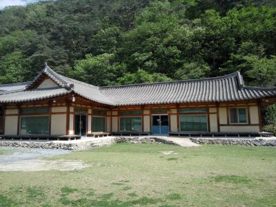 山, 韩, 建筑, 传统地板, 韩国建筑, 亚洲, 文化