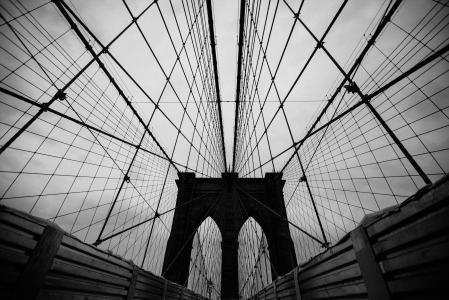 建筑, 视图, 布鲁克林, 桥梁, 新增功能, 纽约, 建筑