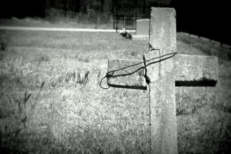 十字架, 令人毛骨悚然, 墓地, 墓碑, 墓石, 公墓, 坟墓