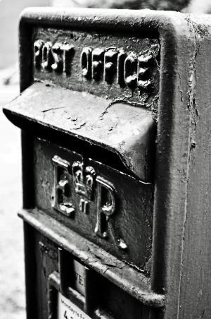 邮箱, 老, 黑色, 白色, 查尔斯大学, 英格兰, 背景