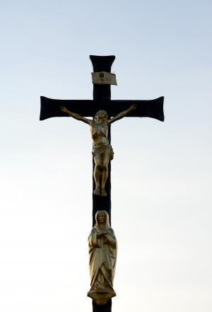 十字架, 耶稣, 信心, 上帝啊, 基督, 图, 耶稣受难像