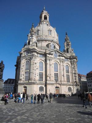 圣母教堂, 德累斯顿, 德国, 教会, neumarkt, 下萨克森, 团聚