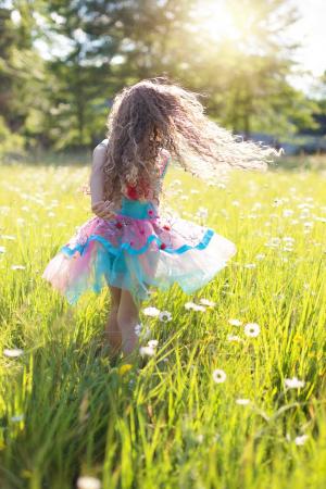 舞蹈, 小女孩, 捻转, 转了一圈, 芭蕾舞女演员, 童年, 快乐