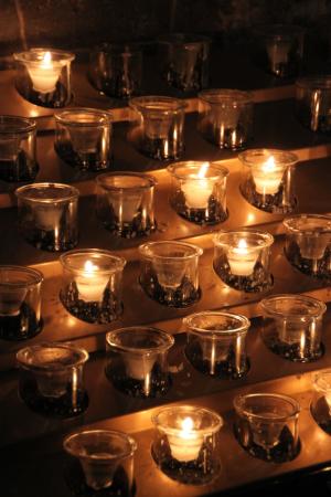 蜡烛, 祷告, 烛光, 教会, 天主教, 灵性, 宗教