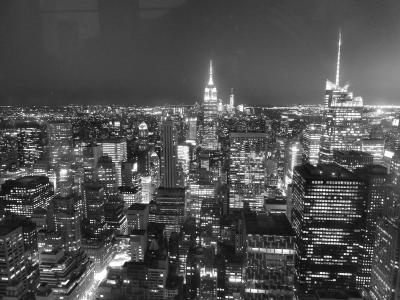 纽约, 城市, 摩天大楼, 曼哈顿, 美国, 建筑, 天空