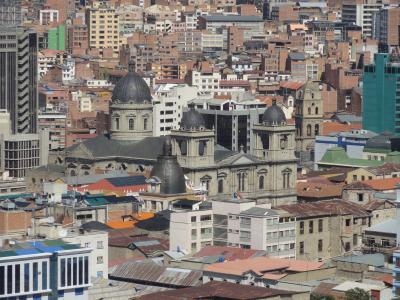 城市, 城市, 玻利维亚, 建筑, 和平