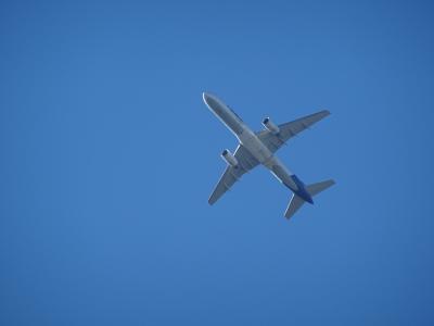 飞机, pasagierflugzeug, 天空, 蓝色, 空气, 清除, 浮力