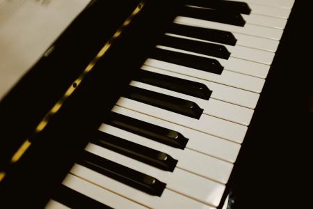 黑色, 电动, 键盘, 艺术, 音乐, 钢琴, 钢琴键